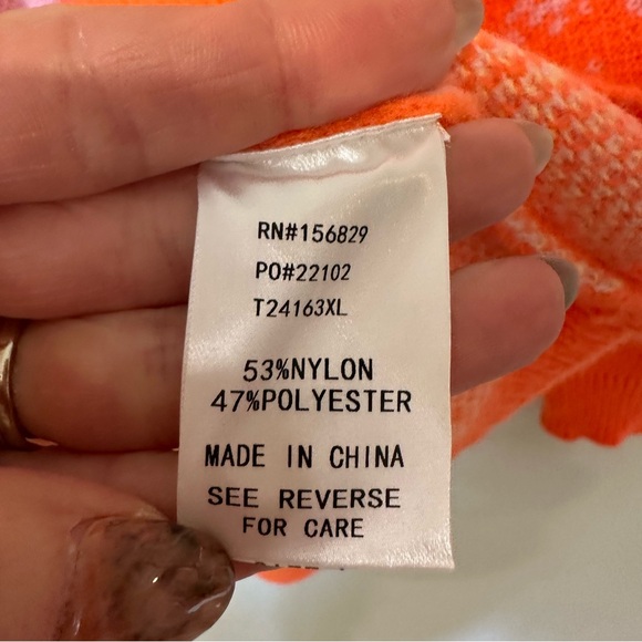 White Birch Vibrant Dusk To Dawn Sweater - Picture 8 of 11